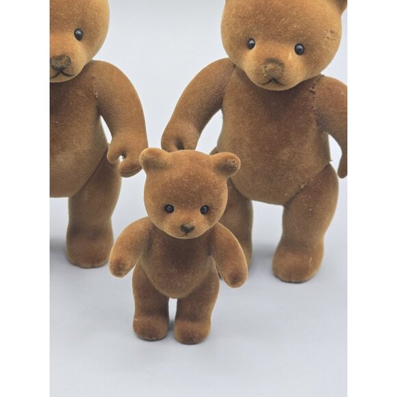 Vintage Barenwald Baerenwald Simba Bear Family Bears Lot Of 3 - Picture 3 of 7